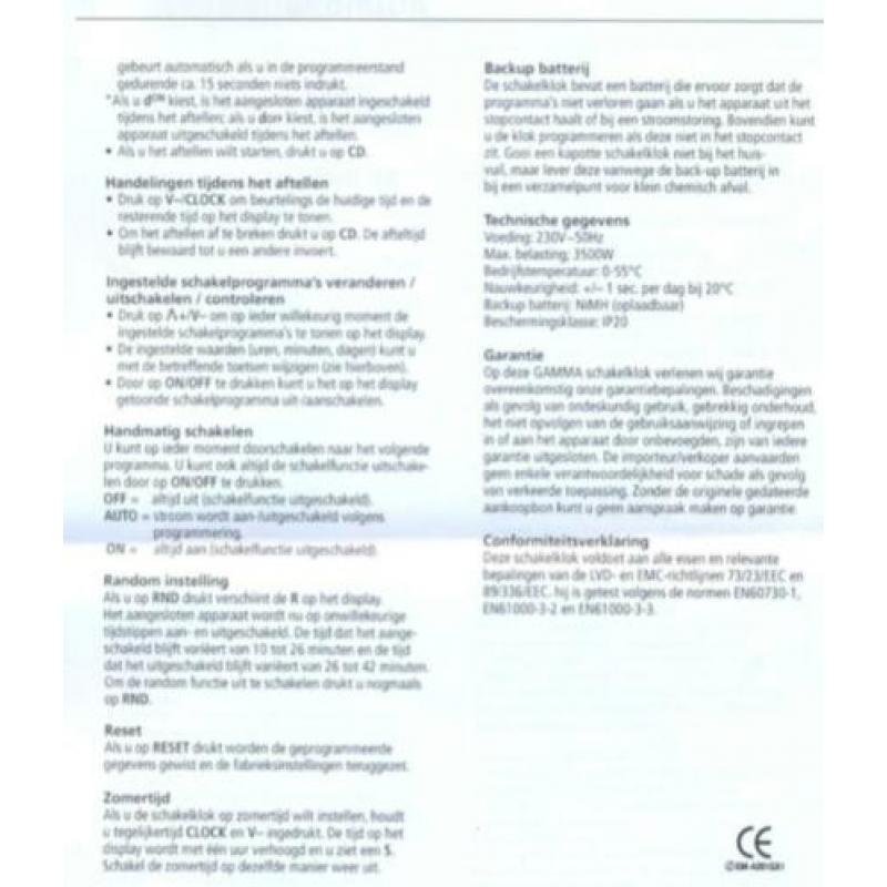 Tijdschakelaar, merk: TIMESELECT, type: 1724846