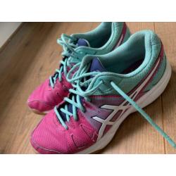 Zaalschoenen - roze/turquoise