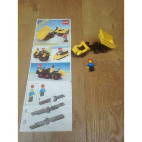 Lego 6652 construction truck vintage