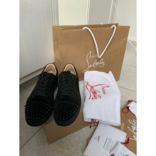 Christian Louboutin maat 38 vieira spikes black
