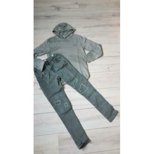 Set 158/164 legerkleur tumble 'n dry