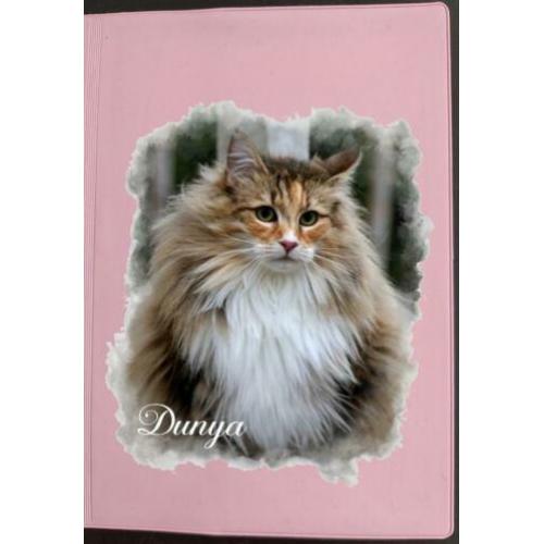 Noorse Boskat hoesje met eigen foto voor enting boekje