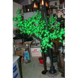 20 Led Sier of decoratiebomen groen - pink - wit nr 1