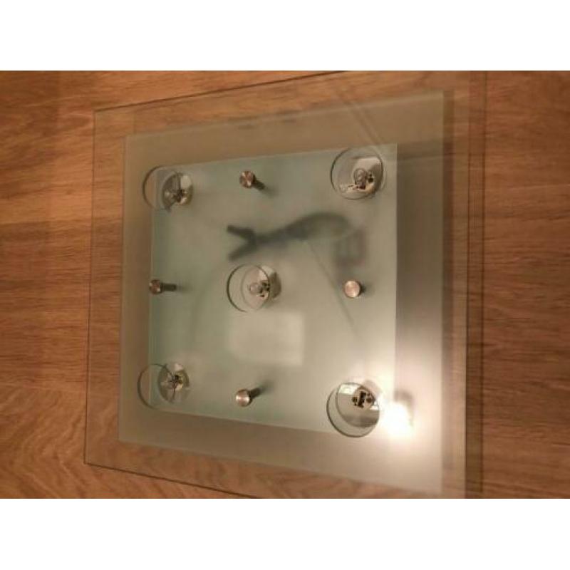 Prachtige Wand/Plafondlamp - 4 Lichts - Chroom - Wit, Held