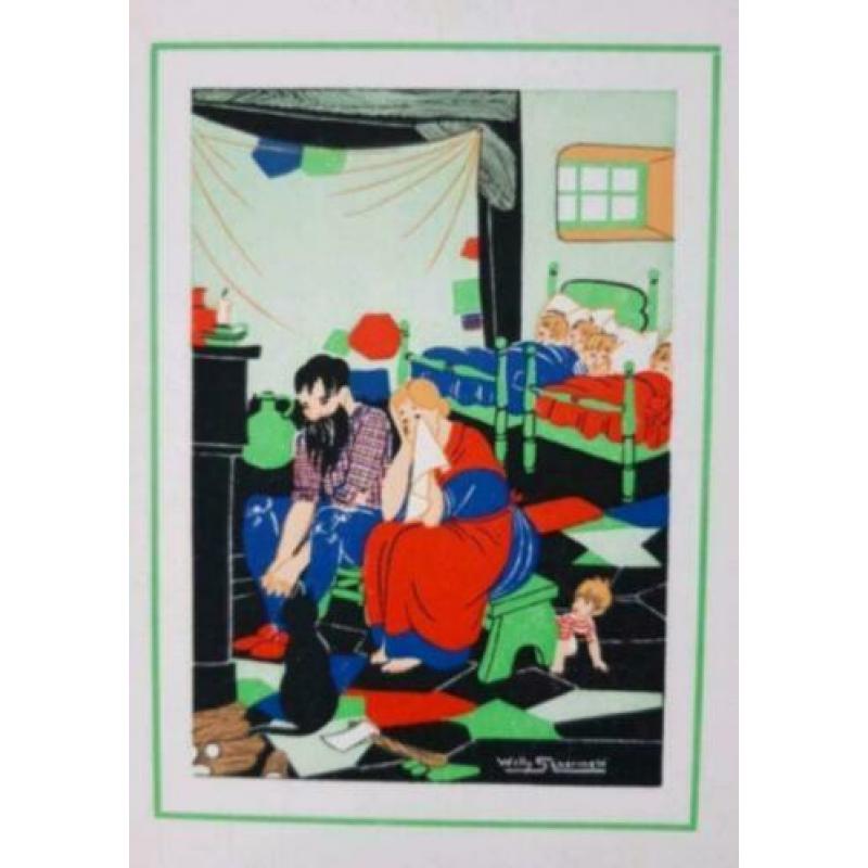 Oud boekje Klein Duimpje/Willy Schermelé/jaren 40-50