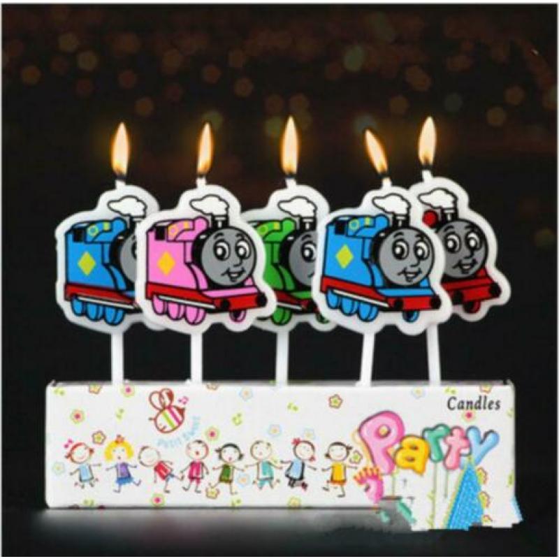 Birthday Kaarsen Cars,Superwings,Pr. Sofia &Thomas de Trein