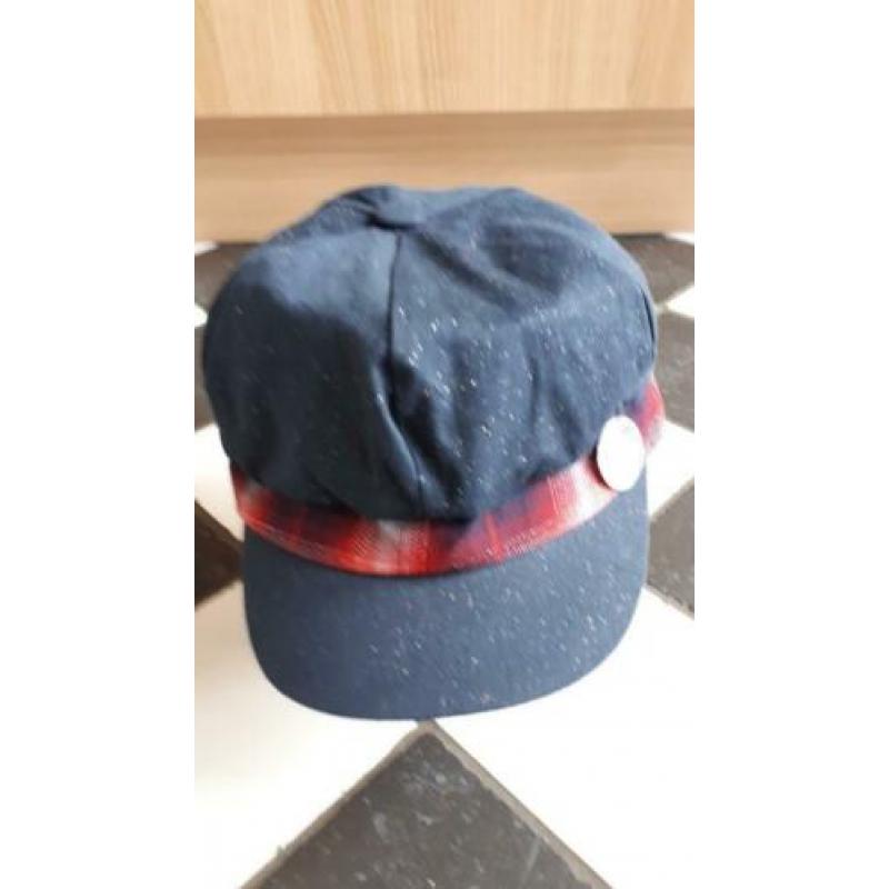 Pet met glitter en ruit donkerblauw nieuw