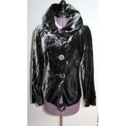 NATAN COLLECTION zeer mooie gala velour jasje/blazer 38 40 M