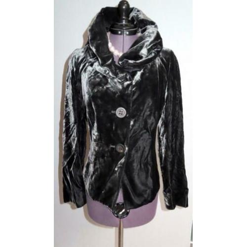 NATAN COLLECTION zeer mooie gala velour jasje/blazer 38 40 M