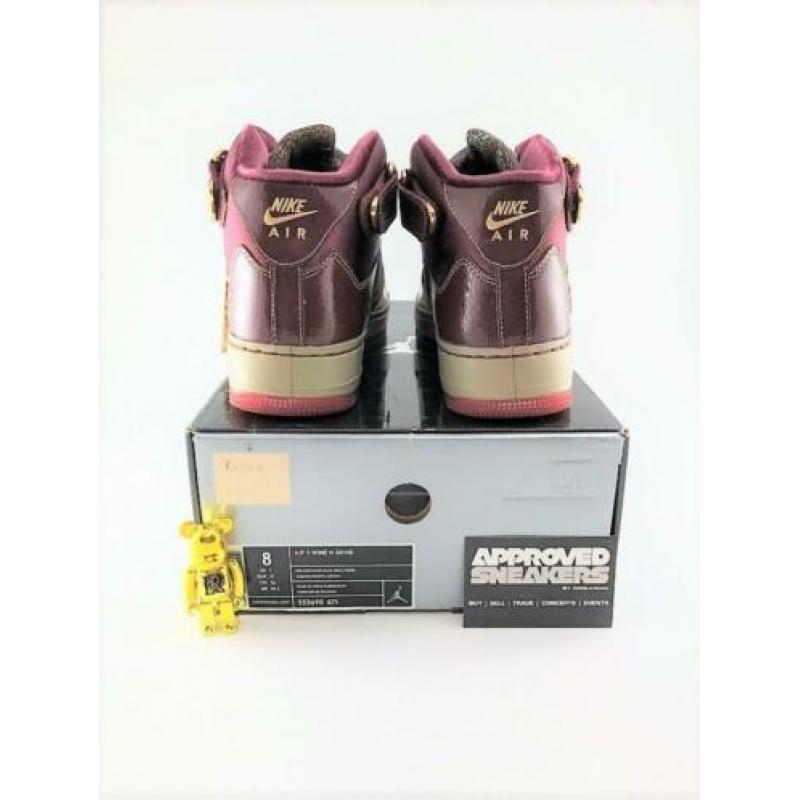 Nike Air Jordan Force 5 AJF5 Wine n Grind Q54 Quai US8 41