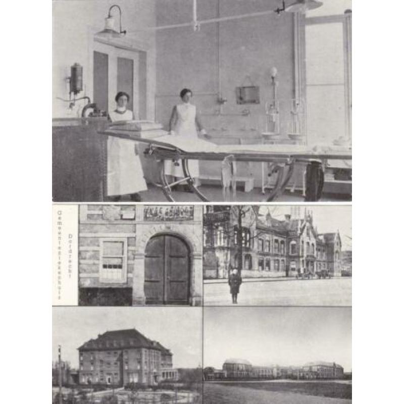 6 Kaarten Dordrecht Gemeenteziekenhuis (Repro)