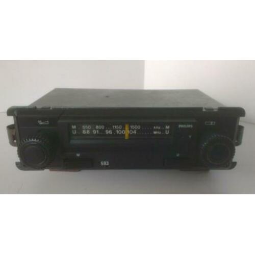 Vintage Autoradio Philips 593 - oldtimer / youngtimer radio