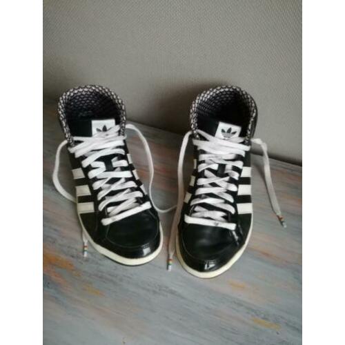 Adidas Hoge Sneaker - Adi Originals Hoop Mid - mt. 391/3.