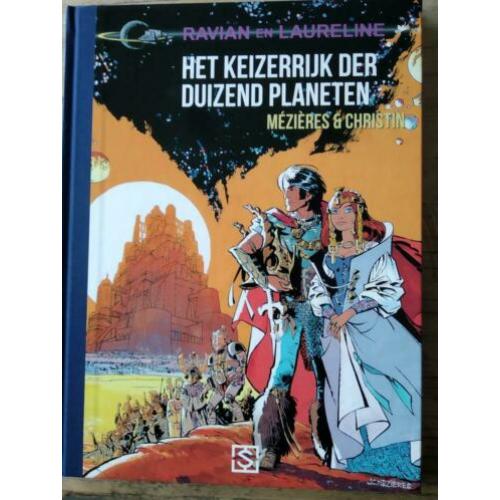 Ravian Het land der duizend planeten HC met prent