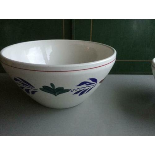 3 Boerenbont schalen