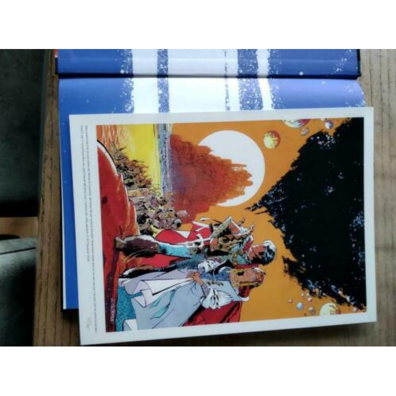 Ravian Het land der duizend planeten HC met prent