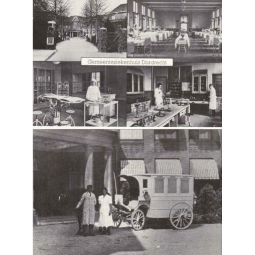 6 Kaarten Dordrecht Gemeenteziekenhuis (Repro)