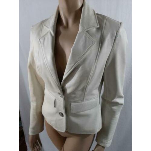 ARMA - Nieuw wit leren jasje mt 36