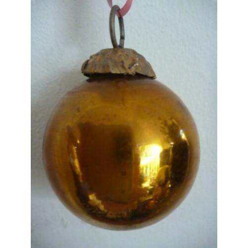 Antieke Heksenbal in mooie oude Groene kleur glas