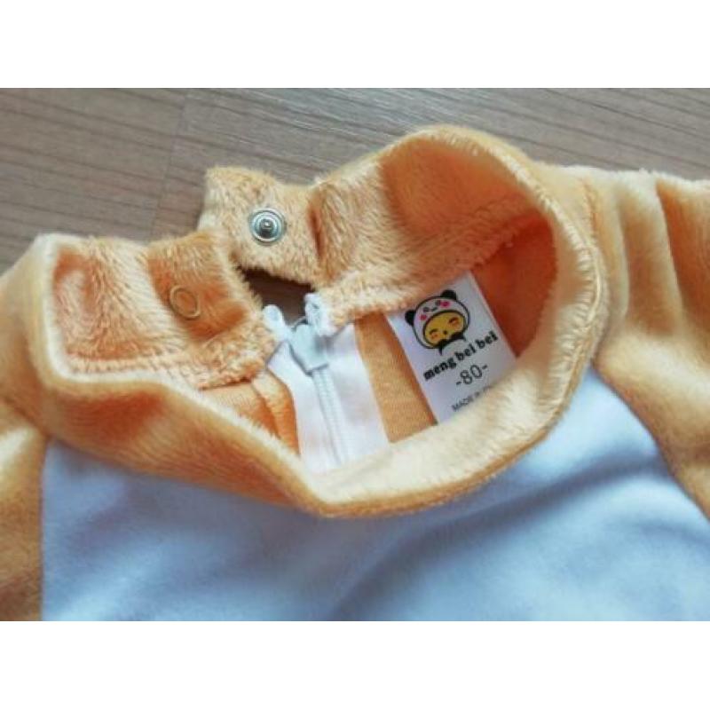 kostuum carnaval puppy hond voor baby, maat 80