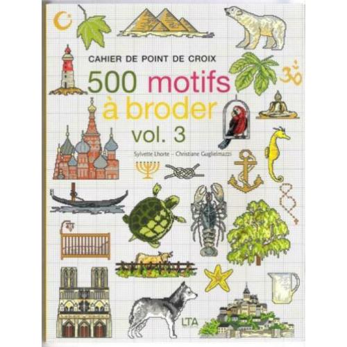 Boek met 500 kruissteek telpatronen, Frans