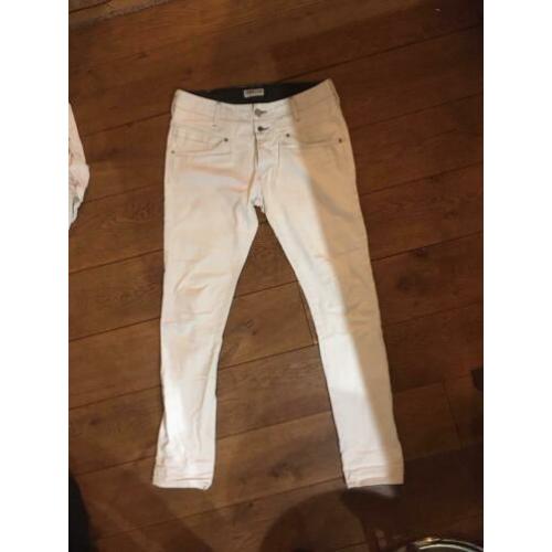 Lee witte spijkerbroek