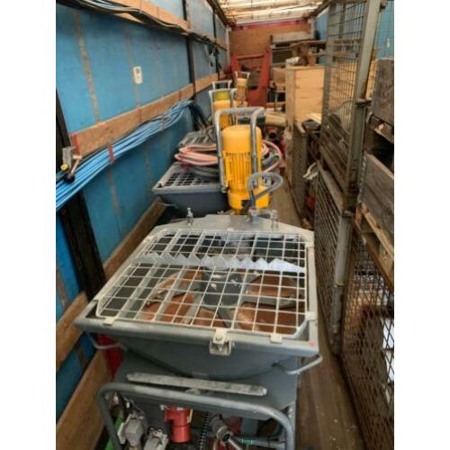 Pleistermachine PUTZMEISTER MP25 Mixit 400 V mengpomp.