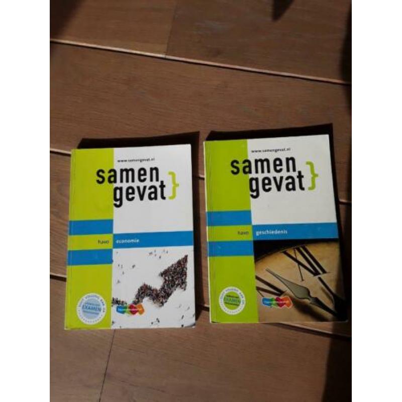 Examenbundels Havo ( du, ec, ge) + samengevat ( ec, ge)