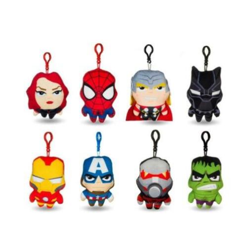 Marvel pluche sleutelhangers superhelden (AANBIEDING)