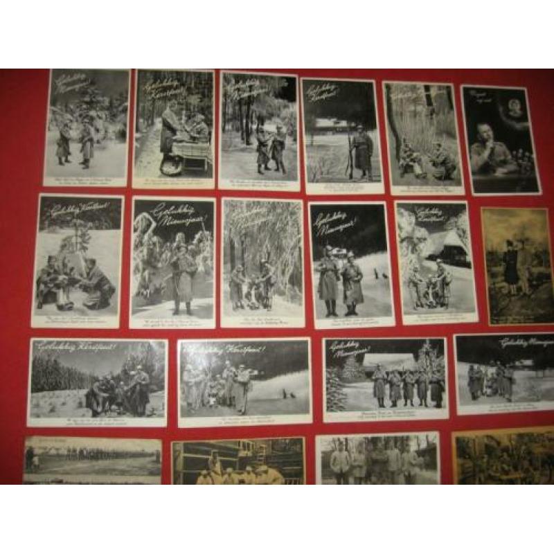 Nederlands Leger Ansichtkaarten 2eWO mobilisatie 1940/45