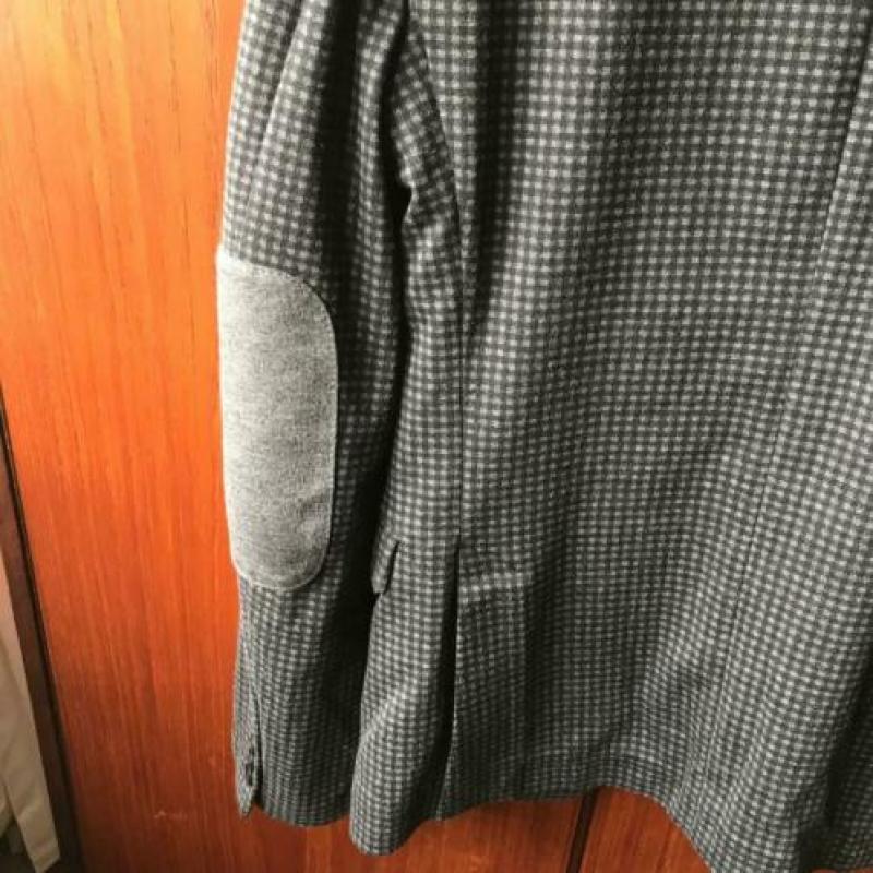 Zara man blazer zwart/grijs mt 48
