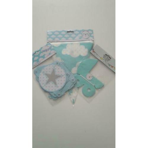 Jongens geboorte slingers