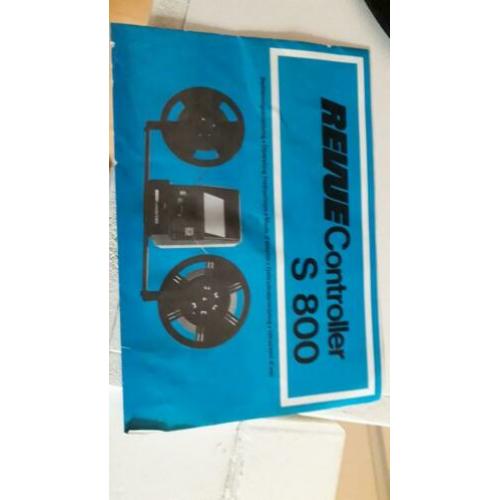 Revue controller S 800 film editor
