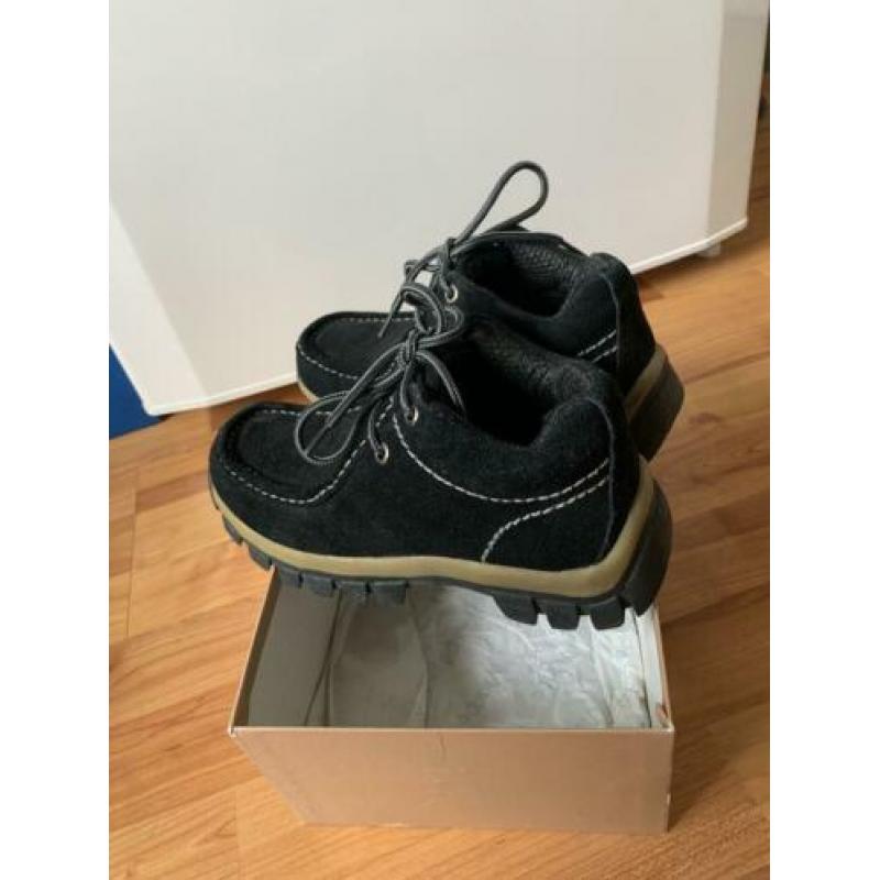 Zwarte stevige wandelschoenen Damage mt 35