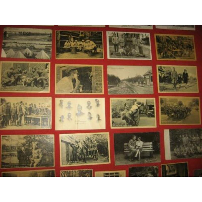 Nederlands Leger Ansichtkaarten 2eWO mobilisatie 1940/45