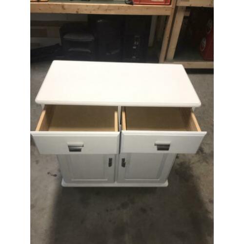 Nieuwe white wash kast