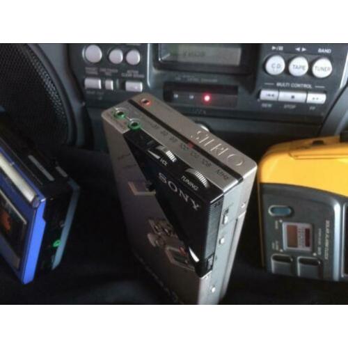Sony walkmans wm f2 DD Sony sports enz. 3 stuks