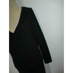 NIEUW Mooie zwarte jurk van STUDIO ANNELOES Maat 42 / XL