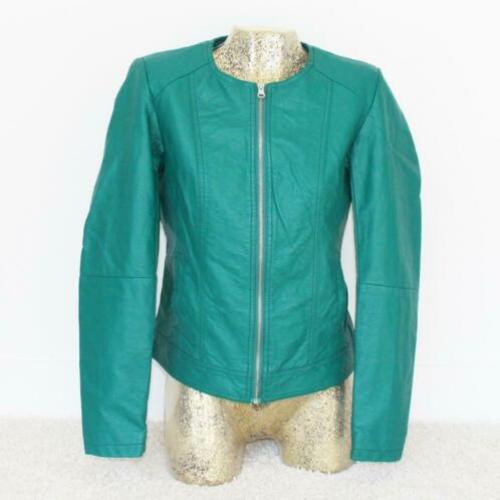 Mooi Leather Look Jasje7 (M)