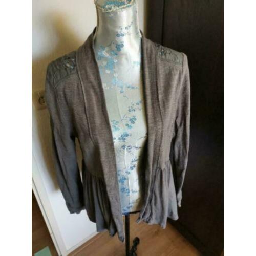 Didi super mooi vestje opengewerkte achterkant mt M ZGAN