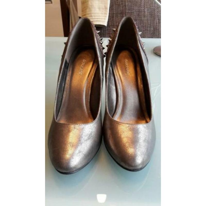 Nieuwe goud/bronskleurige pumps van Graceland maat 41