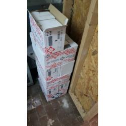 16,5 m2 wandtegel 15x15cm wit