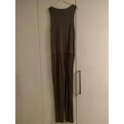 Jumpsuit Lascana zachte stof donkergroen maat M/L (40)