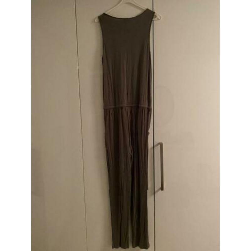 Jumpsuit Lascana zachte stof donkergroen maat M/L (40)