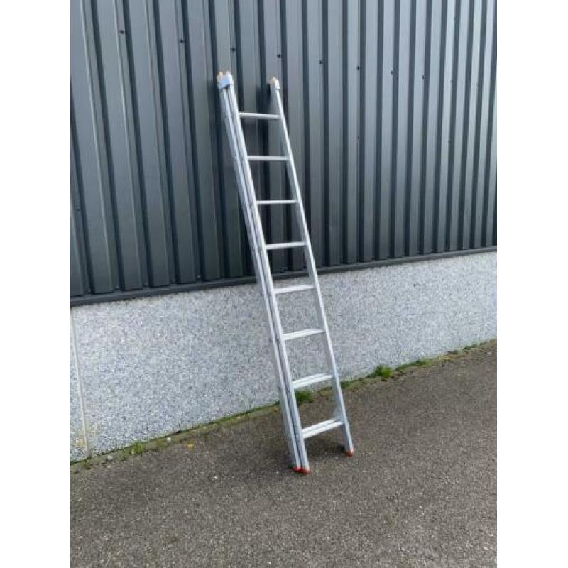 Professionele opsteekladder 2x8 sport NIEUW (GRATIS VERZ.)