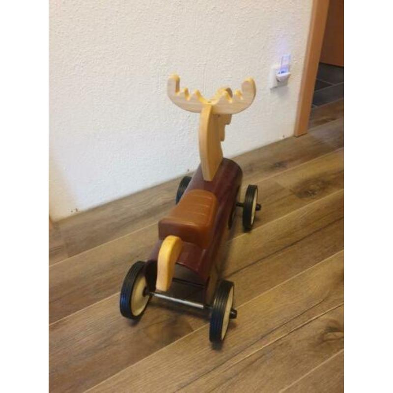 Loopfiets hout en metaal