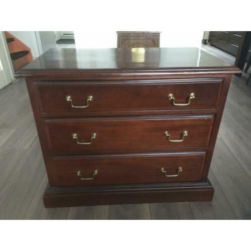 Ladekastje mahonie LxBxH 42,5 cm x 78 cm x 65 cm