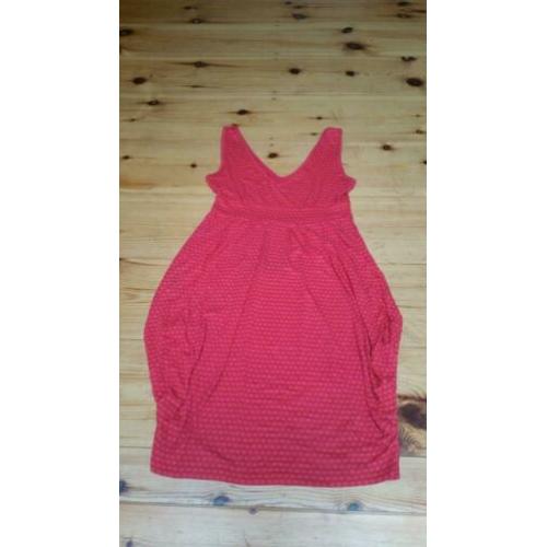 Rood/oranje Skunkfunk jurk M.