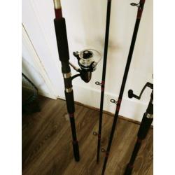 2x Silstar multimesh karperhengels
