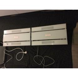 Itho D884 Dubbele inbouw afzuigkap met externe motor